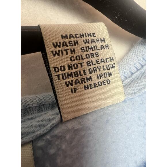 Classic Elements Light Blue Long Sleeve Pullover Sweatshirt Size XL Snowman USA - Picture 6 of 8